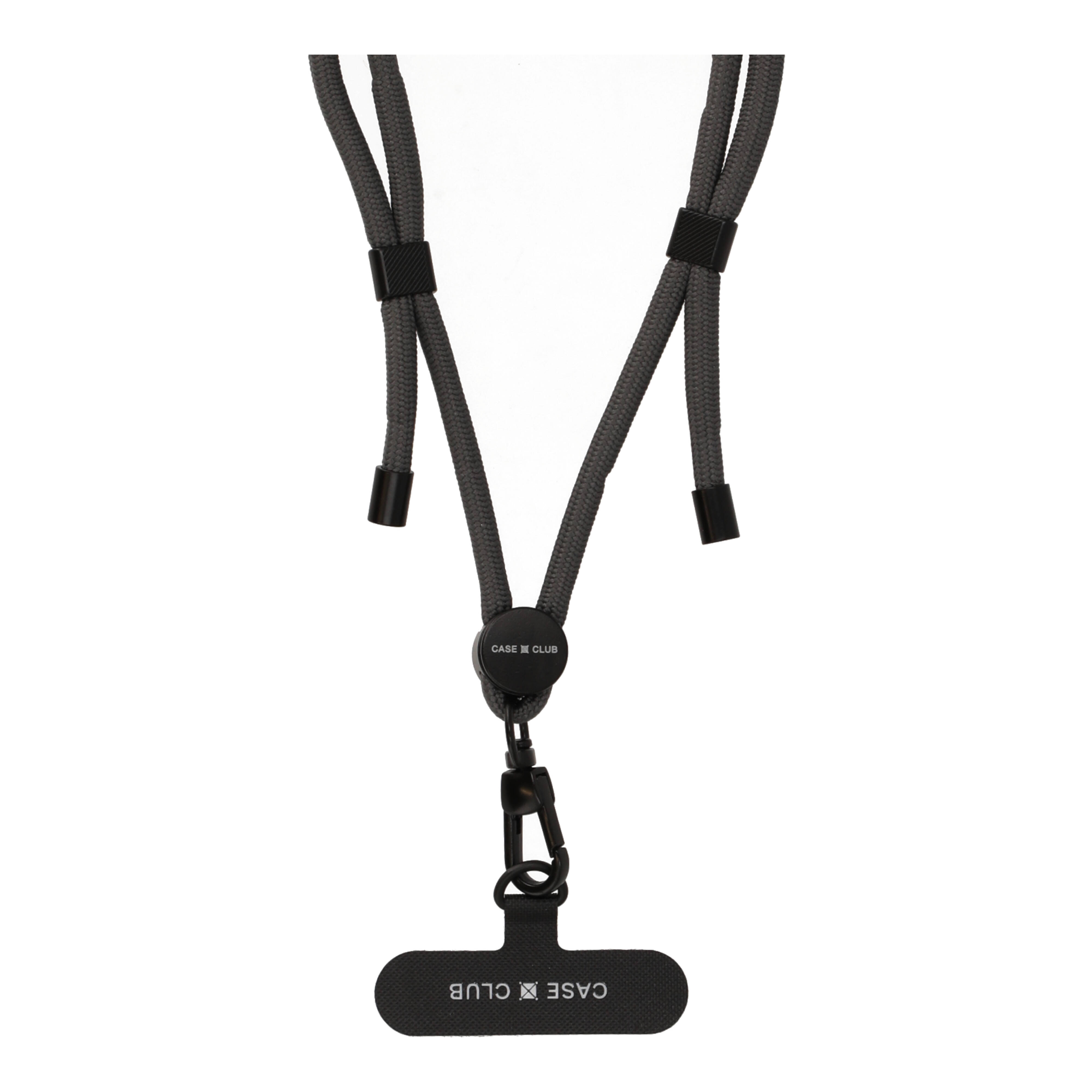 grey crossbody strap